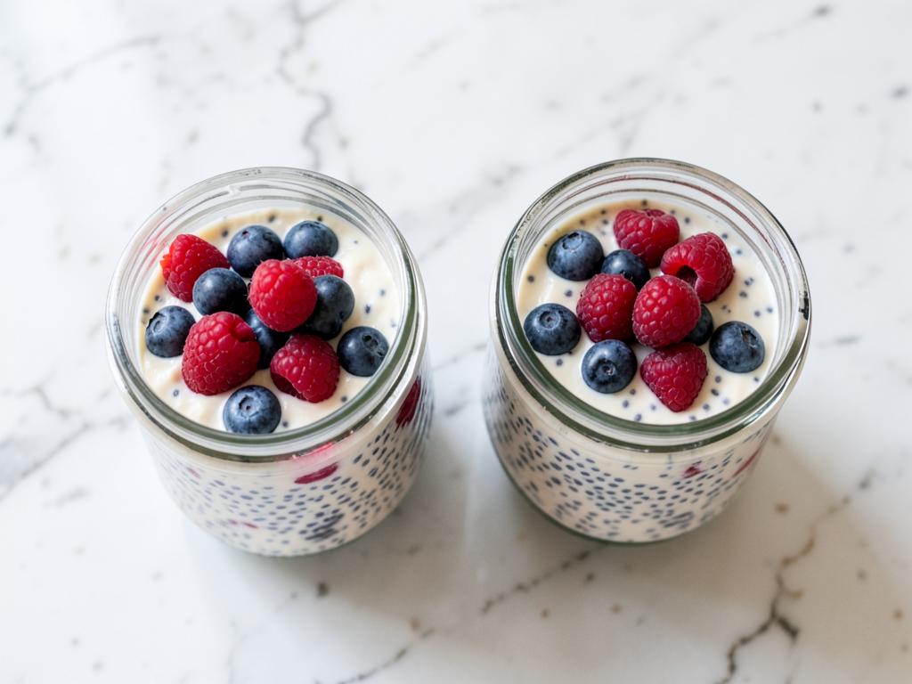 Chia Pudding with Berries