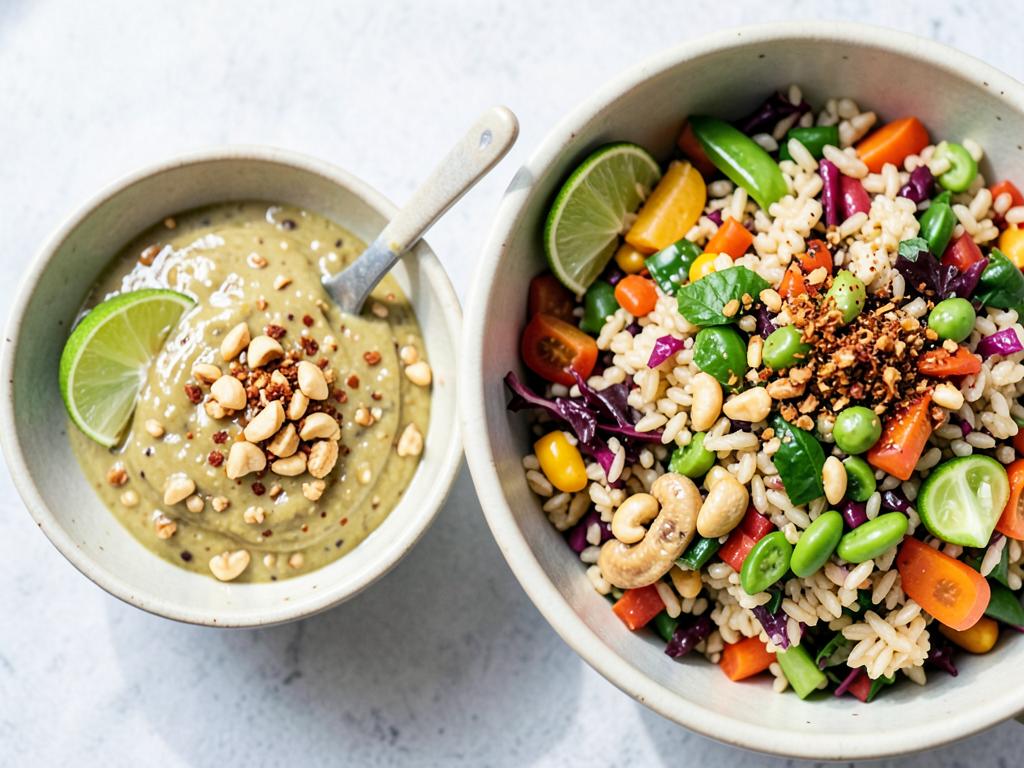 Spicy Peanut-Lime Dressing